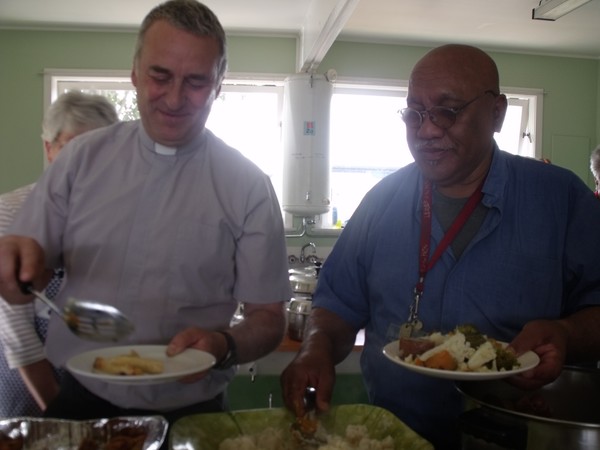 St Marys in Silverstream put on a Christmas Lunch for the people of Taita
